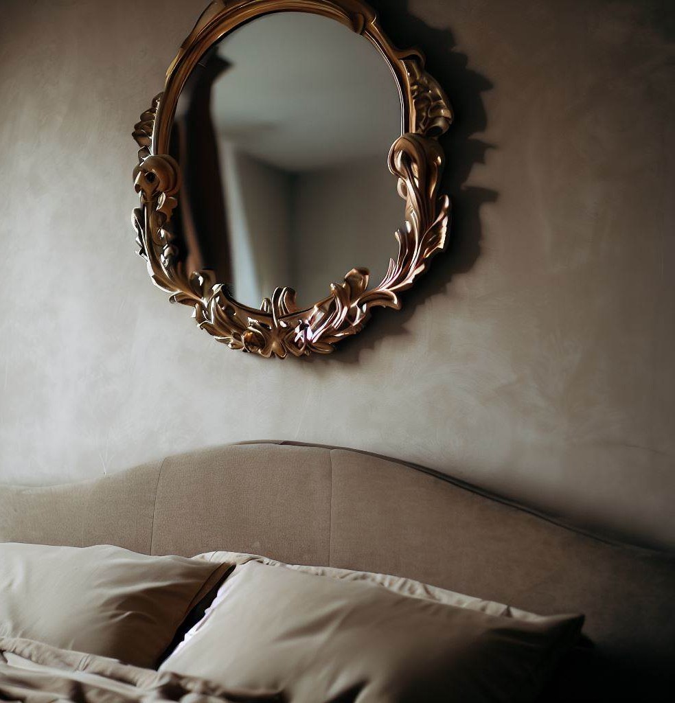 wall mirror - Creative Decoration Ideas for Small BedRooms