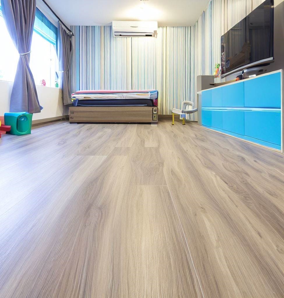 wood look laminate - Enchanting Flooring Ideas for Kids' Room Decor