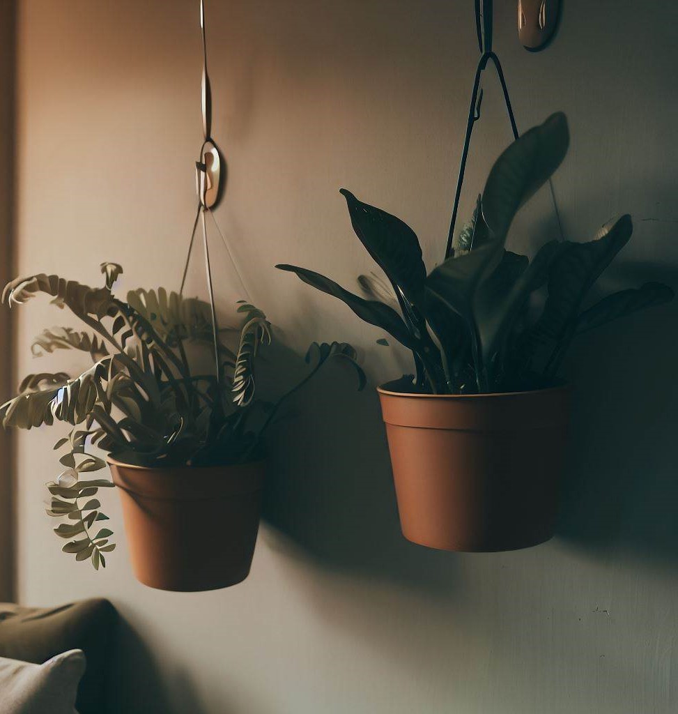 plants on wall hooks - Wall Decor Ideas That Work