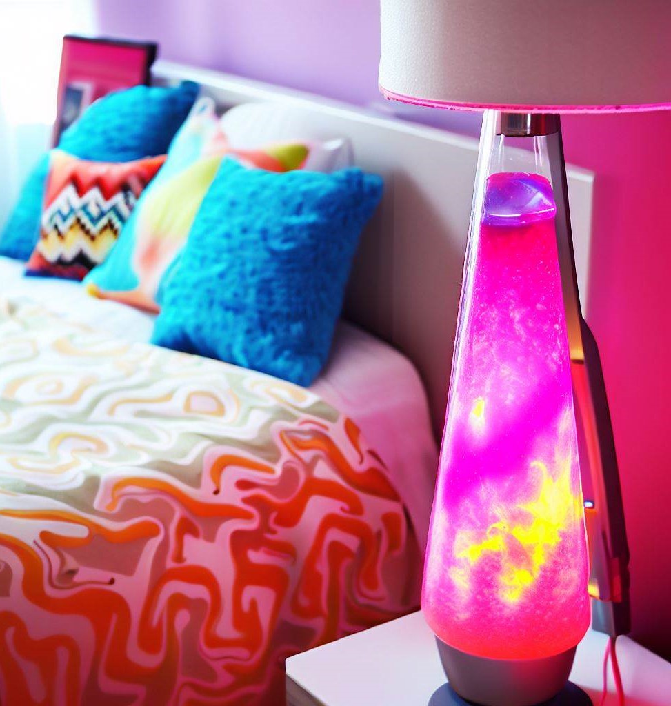 lava lamp - Lighting Decoration Ideas for Teenage Girls Room