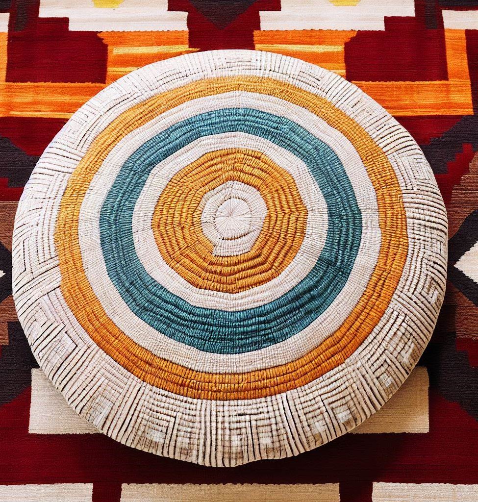Indian Dhurrie on Turkish Kilim: Family Room Carpet & Rugs Ideas