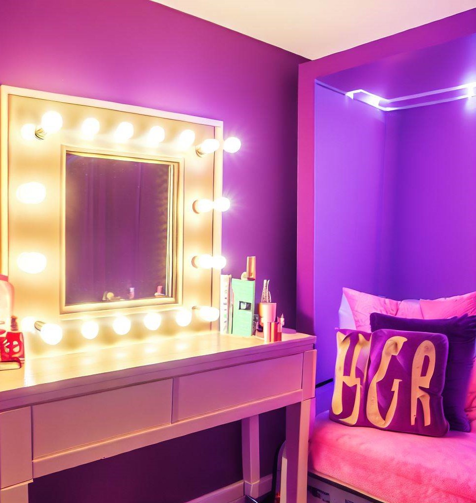 marque lights - Lighting Decoration Ideas for Teenage Girls Room